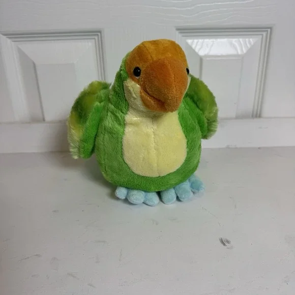 Webkinz Ganz Parakeet HM354 Used Code Included Plush Stuffed Animal Toy EUC - Picture 2 of 7